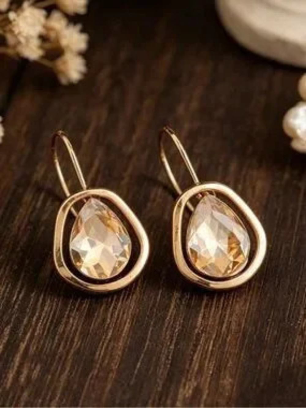 Crystal Dangle Earrings N2390